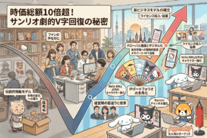 時価総額10倍超！サンリオ劇的V字回復の秘密と、これからのキャラクタービジネス